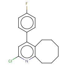 2-chloro-4-(4-fluorophenyl)-5,6,7,8,9,10-hexahydrocycloocta[b]pyridine