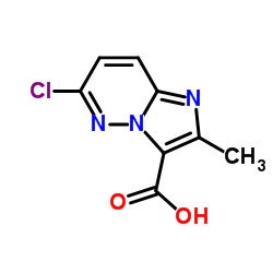 6-氯-2-甲基-咪唑[1,2-B]吡嗪-3-羧酸