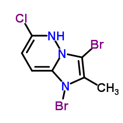 一溴合6-氯-2-甲基-3-溴咪唑并[1,2-B]哒嗪