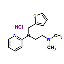 N,N-dimethyl-N'-pyridin-2-yl-N'-(thiophen-2-ylmethyl)ethane-1,2-diamine,hydrochloride