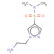1-(2-aminoethyl)-N,N-dimethyl-1H-pyrazole-4-sulfonamide