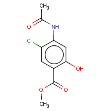 4-乙酰氨基-5-氯-2-羟基苯甲酸甲酯