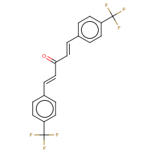 trans,trans-1,5-Bis[4-(trifluoromethyl)phenyl]-1,4-pentadien-3-one