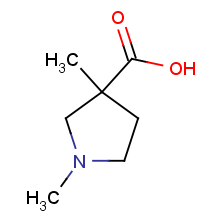 1,3-二甲基吡咯烷-3-羧酸