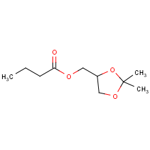 (2,2-dimethyl-1,3-dioxolane-4-yl)methyl n-butanoate