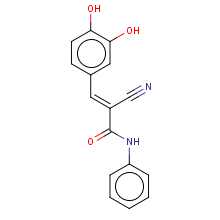 (E)-2-Cyano-3-(3,4-dihydroxyphenyl)-N-phenyl-2-propenamide