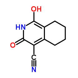 1-hydroxy-3-oxo-2,3,5,6,7,8-hexahydroisoquinoline-4-carbonitrile