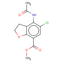 methyl 4-acetamido-5-chloro-2,3-dihydrobenzofuran-7-carboxylate