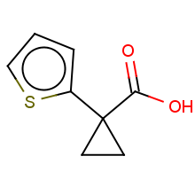 1-(噻吩-2-基)环丙烷羧酸