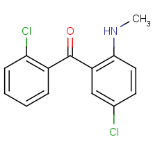 2',5-dichloro-2-methylaminobenzophenone