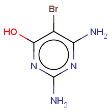5-bromo-2,6-diamino-4(3H)-pyrimidinone
