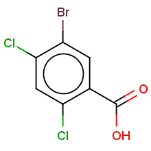 5-bromo-2,4-dichloro benzoic acid