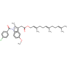 1-(4-Chlorobenzoyl)-5-methoxy-2-methyl-1H-indole-3-acetic acid 3,7,11-trimethyl-2,6,10-dodecatrienyl ester